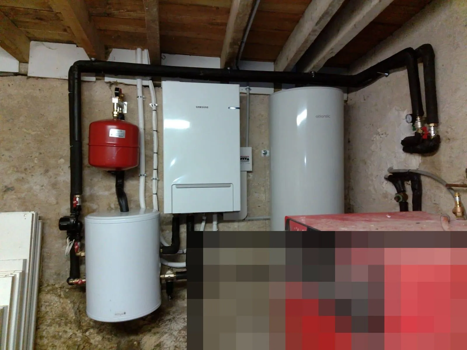 Pompe à chaleur : chaufferie complète