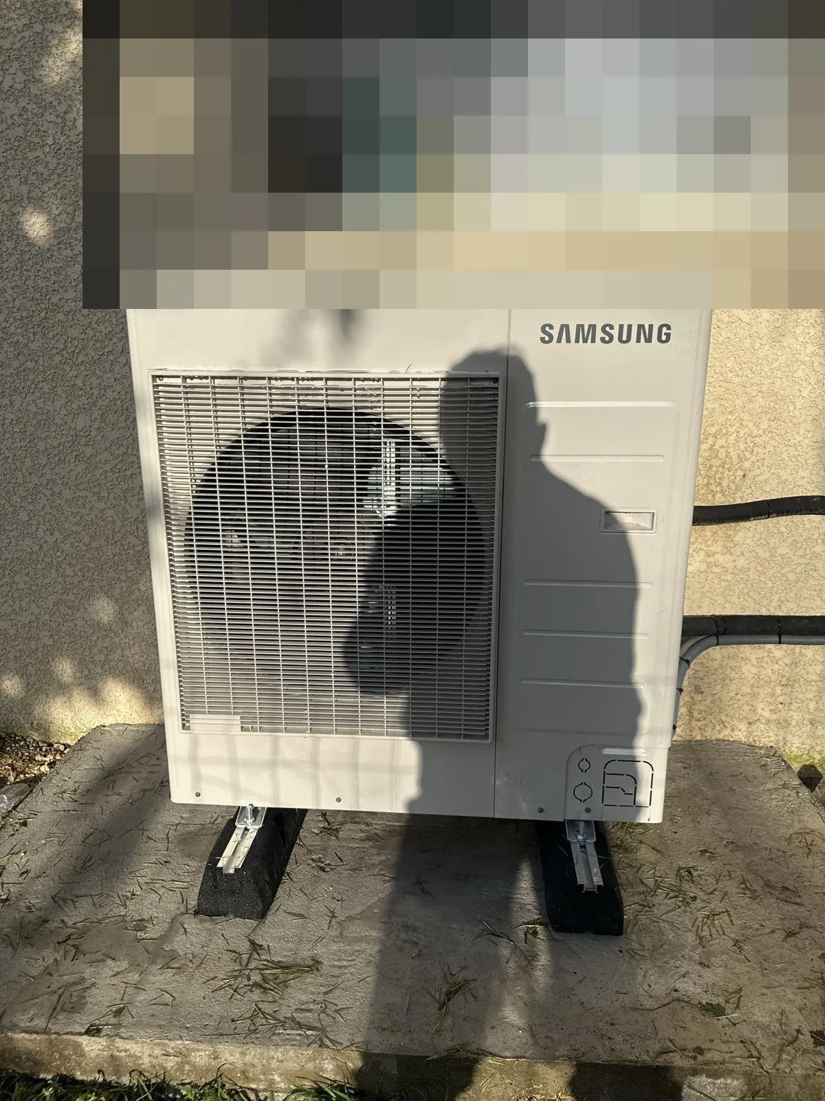 Pompe à chaleur : groupe extérieur samsung