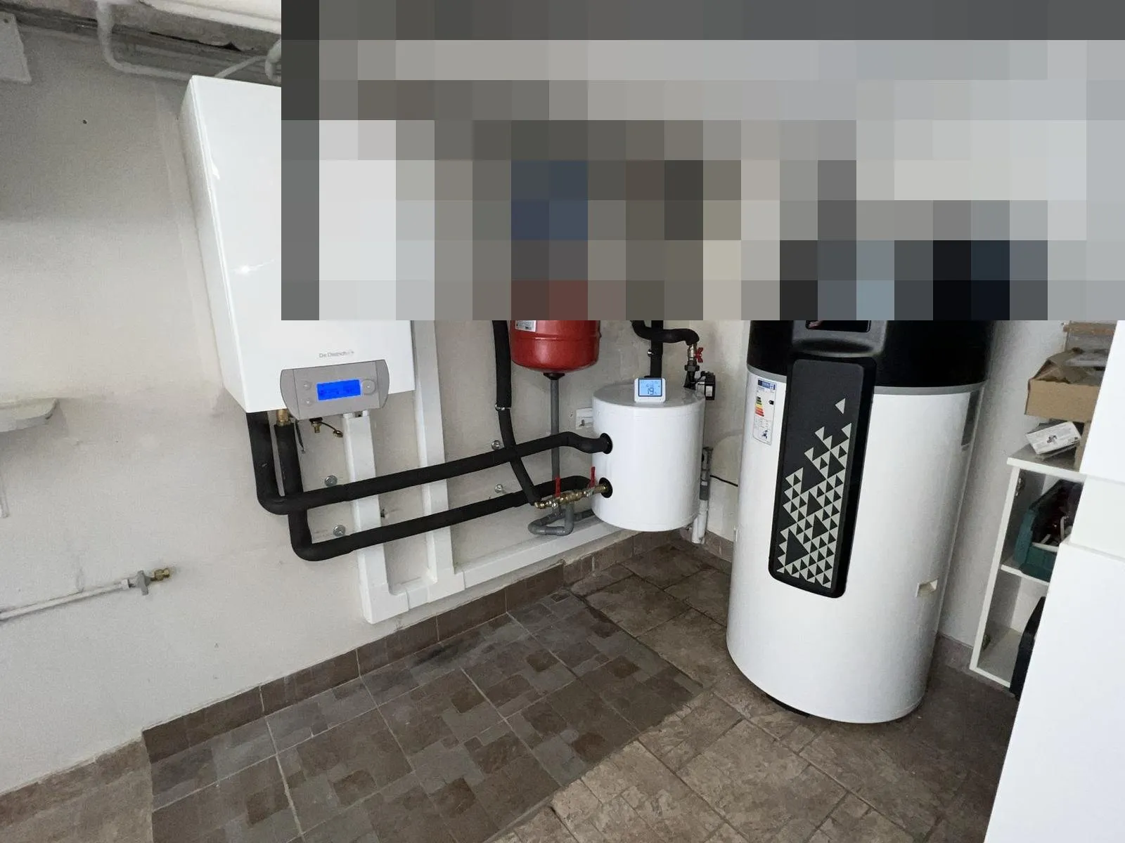 Pompe à chaleur : chaufferie complète avec ballon thermodynamique